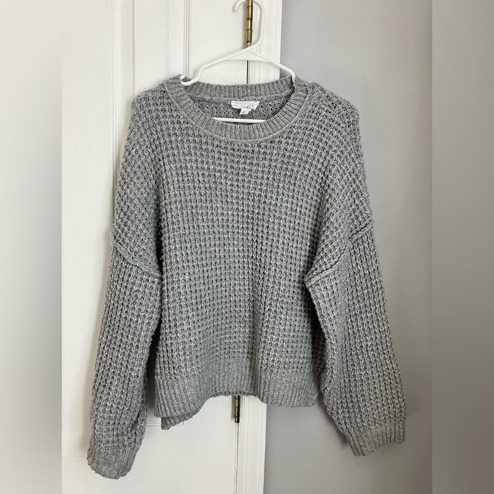 Olive & Oak Chunky Grey Sweater - NWOT